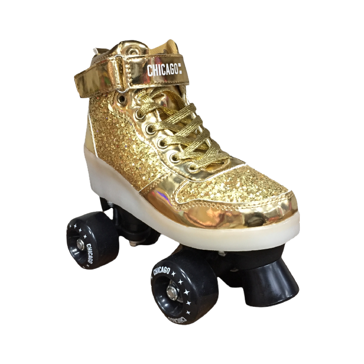 Patines Roller Quads Chicago Oro