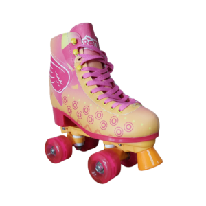 Patines Roller Quads Hodar Retro Amarillo