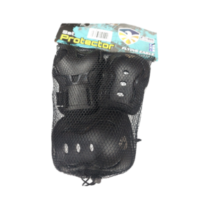 Set Protecciones Flying Eagle Negro